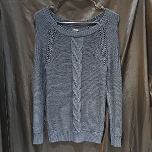 Apt. 9 Navy Cable Knit Sweater